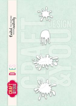 Craft & You Design - Stanzschablone "Blots" Dies