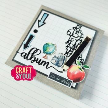Craft & You Design - Stanzschablone "Letters Backround" Dies