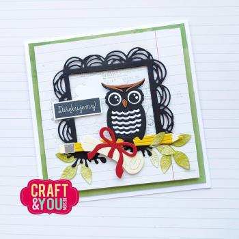 Craft & You Design - Stanzschablone "Owl" Dies