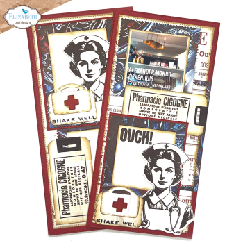 Elizabeth Craft Designs - Stanzschalone "Page Pocket Page Fillers 3 - Full Size" Dies