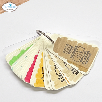 Preview: Elizabeth Craft Designs - Stanzschalone "Postage Stamps Pocket Page Fillers 1 - Full Size" Dies