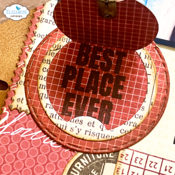 Preview: Elizabeth Craft Designs - Stanzschalone "Postage Stamps Pocket Page Fillers 2 - Full Size" Dies