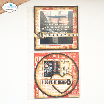 Preview: Elizabeth Craft Designs - Stanzschalone "Postage Stamps Pocket Page Fillers 2 - Full Size" Dies