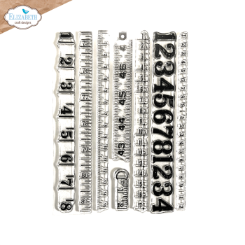 Elizabeth Craft Designs - Stempelset "Measurements" Clear Stamps