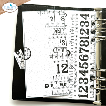 Elizabeth Craft Designs - Stempelset "Measurements" Clear Stamps
