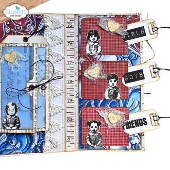 Elizabeth Craft Designs - Stempel & Stanzeschablone "Favorite Humans" Stamp & Dies