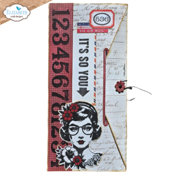 Elizabeth Craft Designs - Stempel & Stanzeschablone "Frida at Home" Stamp & Dies