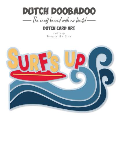 Dutch Doobadoo - Schablone A5 "Surf's Up" Stencil - Dutch Card Art