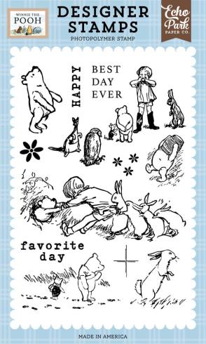 Echo Park - Stempelset "Favorite Day With Pooh" Clear Stamps