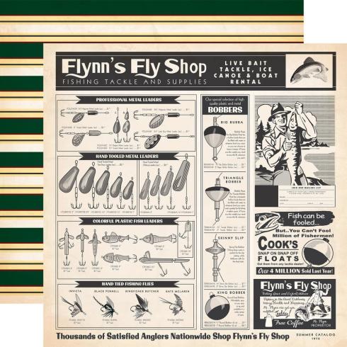 Carta Bella - Designpapier "Gone Fishing" Collection Kit 12x12 Inch - 12 Bogen  