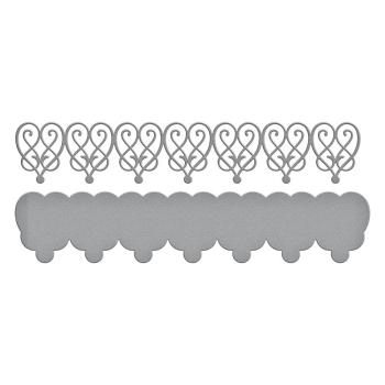 Spellbinders - Stanzschablone "Timeless Hearts Border" Dies