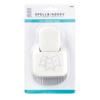 Spellbinders - Motivstanzer Tag´s "3-in-1 Banner Punch" 