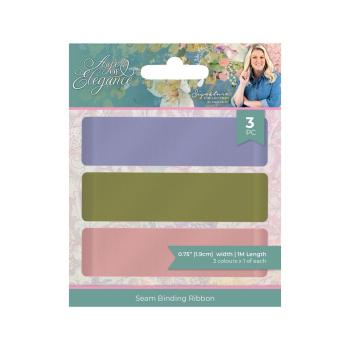 Crafters Companion - Bänder "Age of Elegance" Seam Binding Ribbon