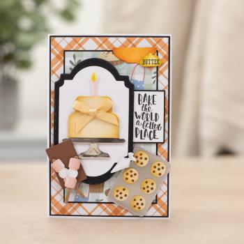 Crafters Companion - Designpapier "Kitchen Collection" Paper Pack 6x6 Inch - 36 Bogen