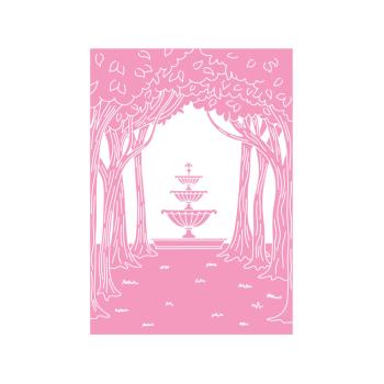 Crafters Companion - Prägefolder "Secret Garden" 2D Embossingfolder