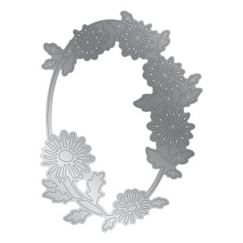 Crafters Companion - Stempelset & Stanzschablone "Live Life in Full Bloom" Stamp & Dies