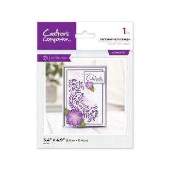 Crafters Companion - Stanzschablone "Decorative Flourish" Dies