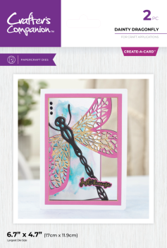Crafters Companion - Stanzschablone "Dainty Dragonfly" Dies