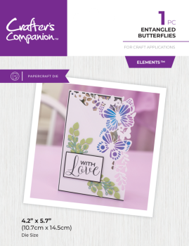 Crafters Companion - Stanzschablone "Entangled Butterflies" Dies