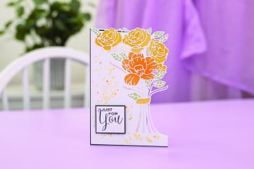 Crafters Companion - Stanzschablone "Flora Bouquet" Dies