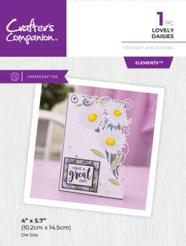 Crafters Companion - Stanzschablone "Lovely Daisies" Dies
