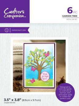 Crafters Companion - Stanzschablone "Garden Tree" Dies