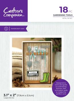 Crafters Companion - Stanzschablone "Gardening Tools" Dies