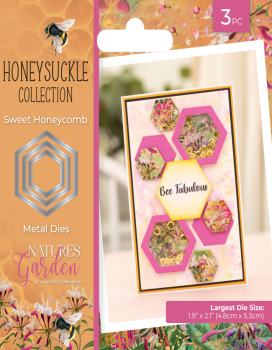 Crafters Companion - Stanzschablone "Sweet Honeycomb" Dies