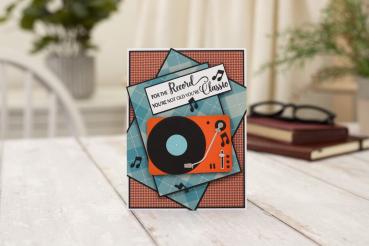 Crafters Companion - Stempelset "Modern Man Sentiments" Clear Stamps