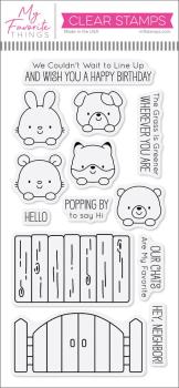 My Favorite Things - Stempelset "Peeking Pals" Clear Stamps