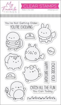My Favorite Things - Stempelset "Evolving Friends" Clear Stamps