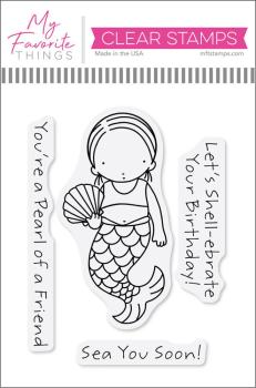 My Favorite Things Stempelset "Pearl of a Friend" Clear Stamps