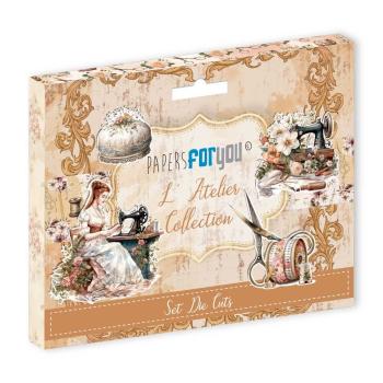 Papers For You - Stanzteile "L'Atelier" Die Cuts