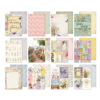 Preview: Simple Stories - Designpapier "Simple Vintage Meadow Flowers" Paper Pack 6x8 Inch - 24 Bogen
