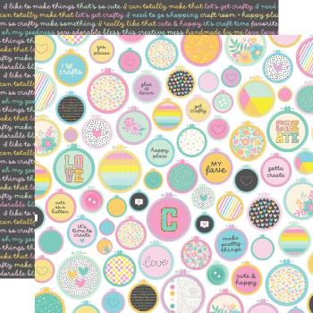 Simple Stories - Collections Kit "Crafty Things" 12 Bogen Designpapier