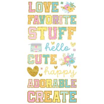 Simple Stories - Aufkleber "Crafty Things" Foam Sticker