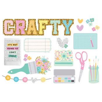 Simple Stories - Stanzteile "Crafty Things" Pages Pieces
