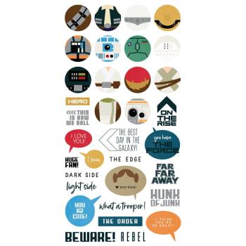 Simple Stories - Aufkleber "Say Cheese Galaxy" Foam Sticker