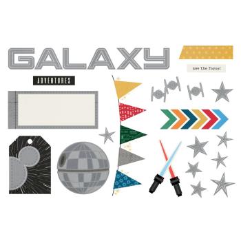 Simple Stories - Stanzteile "Say Cheese Galaxy" Pages Pieces