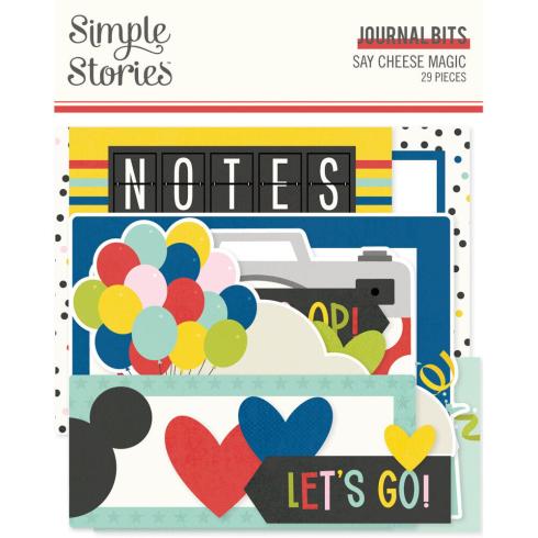 Simple Stories - Stanzteile "Say Cheese Magic" Journal Bits & Pieces 