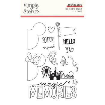Simple Stories - Stempelset "Say Cheese Magic" Clear Stamps 