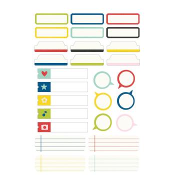 Simple Stories - Aufkleber "Say Cheese Magic" Sticker Book
