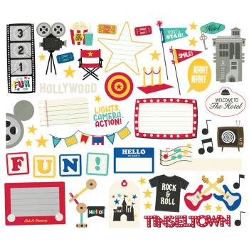 Simple Stories - Stanzteile "Say Cheese Tinseltown" Bits & Pieces 