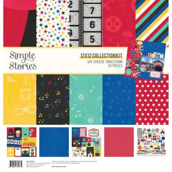 Simple Stories - Collections Kit "Say Cheese Tinseltown" 12 Bogen Designpapier