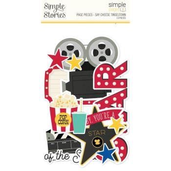 Simple Stories - Stanzteile "Say Cheese Tinseltown" Pages Pieces