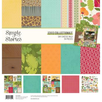 Simple Stories - Collections Kit "Say Cheese Wild" 12 Bogen Designpapier