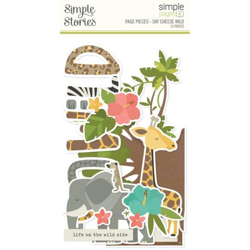 Simple Stories - Stanzteile "Say Cheese Wild" Pages Pieces