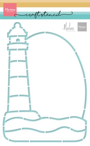 Marianne Design - Schablone 14,9x21cm "Lighthouse" Stencil