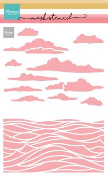 Marianne Design - Schablone 14,9x21cm "Sea Scenery" Stencil