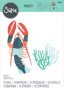 Sizzix - Stanzschablone "Ocean Critters" Thinlits Craft Dies